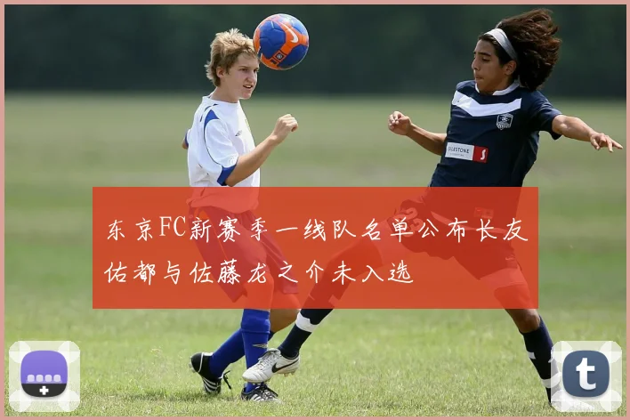 东京FC新赛季一线队名单公布长友佑都与佐藤龙之介未入选